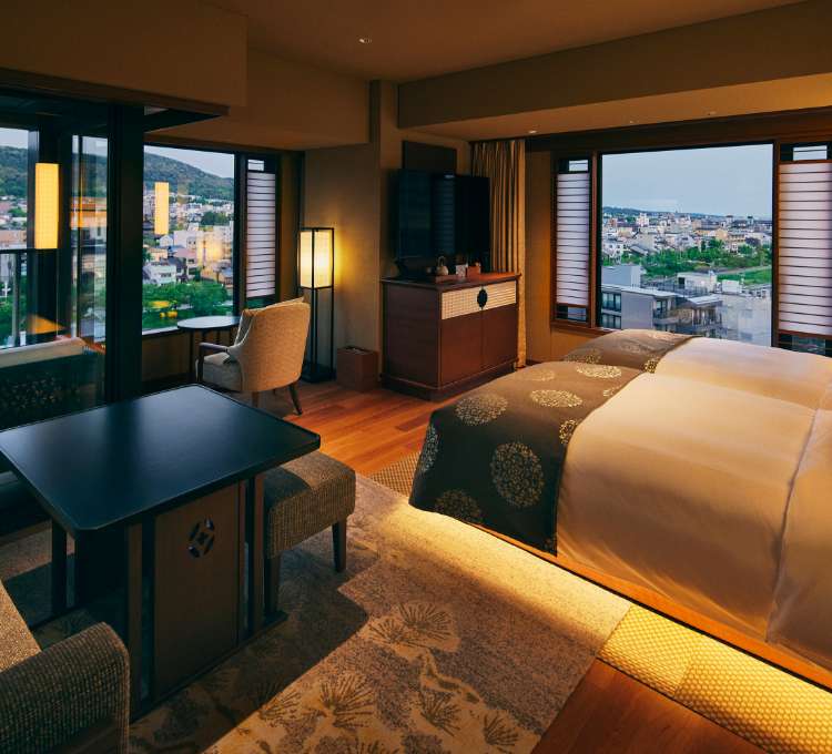 客室(鴨川プレミアムコーナーツイン)